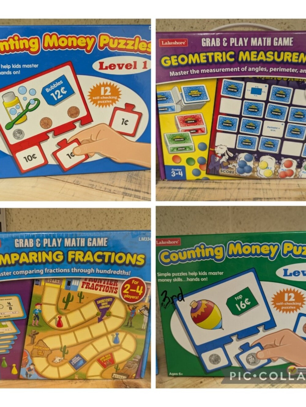 ​Lakeshore Learning Sets, 4 In All, EUC Like New Geades 3-4